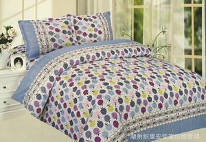2015火爆新花型廠家直銷 時尚鉆石絨 床上用品床被套 床單