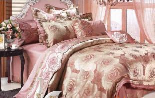 八件套貢緞提花婚慶美麗傳說床上用品琴心家紡_紡織皮革_世界工廠網中國產品信息庫