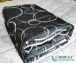 批發外貿棉被芯冬被子雙人被褥2.2米2公斤黑白簡約款家紡床上用品_家居家具_世界工廠網中國產品信息庫