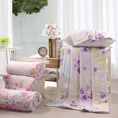 【優質供應 廠家直銷莫代爾印花夏被 促銷 床上用品批發】價格,廠家,圖片,被子、蠶絲被、羽絨被,海門市締繡家用紡織品-