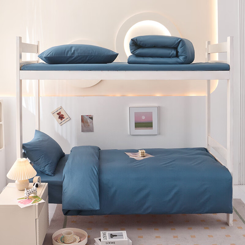 諸祿大學生宿舍三件套 純棉舒適，專為男生設計的開學必備床上用品