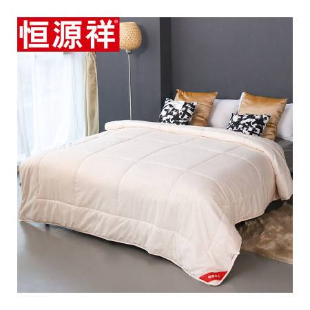 恒源祥羊毛被 溫暖舒適的冬季睡眠伴侶