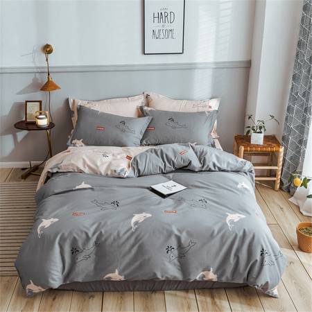 舒適睡眠新篇章 玖瑤純棉四件套，學生宿舍的貼心選擇